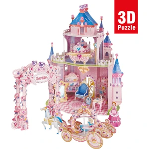 Cubic Fun Prenses Gizli Bahçe Şatosu 3D Puzzle