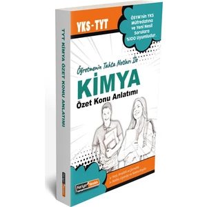 TYT Kimya Öğretmenin Tahta Notları ile Özet Konu A