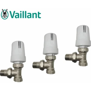 Köşe Termostatik Radyatör Vanası 1/2" (3'lü Paket)