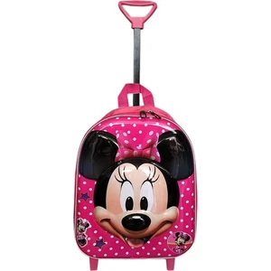 Minnie Mouse Kreş Anaokulu Ilkokul ve Günlük Kullanım Çekçekli Çocuk Sırt Çantası