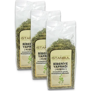 İstanbul Baharat 3 Lü Biberiye Yaprağı (Kuşdili) 3 x 80 gr  Taptaze