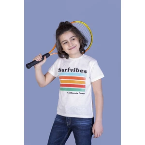 Erkek Çocuk Surfvibes Baskılı T-Shirt