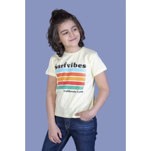 Erkek Çocuk Surfvibes Baskılı T-Shirt