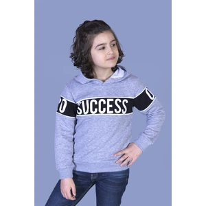 Erkek Çocuk Cepli Success Baskılı Sweeatshirt