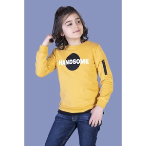 Erkek Çocuk Handsome Baskılı Sweatshirt