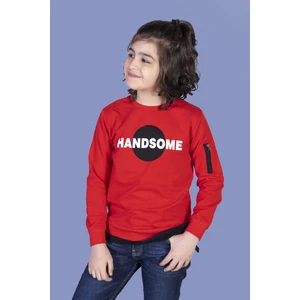 Erkek Çocuk Handsome Baskılı Sweatshirt