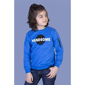 Erkek Çocuk Handsome Baskılı Sweatshirt