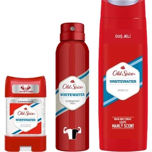 Old Spice Whıtewater 3'lü Set 2 Adet Deodorant+ Duş Jeli