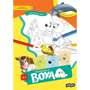 Pogo Çocuk Örneğe Bak ve Boya - Sarı
