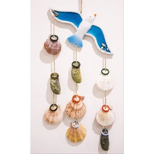 Antioch Art and Design Deniz Kabuklu Martı Duvar Balkon Bahçe Süsü Ev Dekor