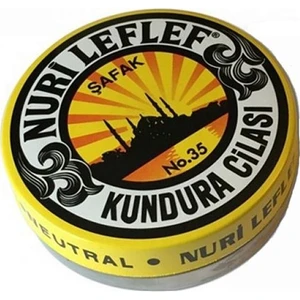 Nuri Leflef Kundura Ayakkabı Cilası No: 35 Renksiz 95 Ml.