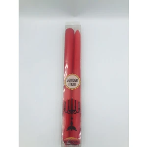 Gift Yummy Shop Horizon Mum Kırmızı Şamdan Mum 2'li