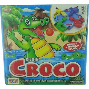 Zeno Toys Çılgın Croco Misket Kapmaca Oyunu