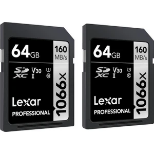 64GB Professional 1066X Uhs-I Sdxc Hafıza Kartı 2li Paket