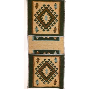 Başaran Tekstil Antik Kilimden Motosiklet  Heybesi 2 Gözlü Kilim Çanta