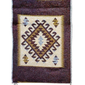 Başaran Tekstil Antik Kilimden Motosiklet  Heybesi 2 Gözlü Kilim Çanta