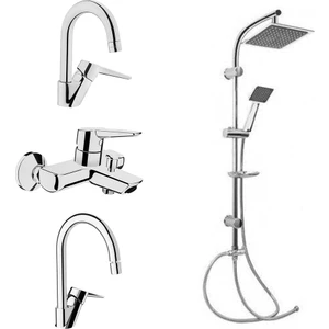 Solid S Kuğu Lavabo, Banyo, Eviye, Gms Karine Tepe Duş Seti