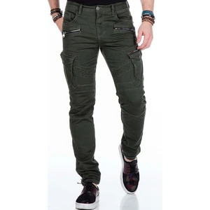 CD424 Kargo Cepli Slim Fit Haki Erkek Pantolon
