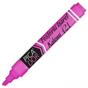 421 Fosforlu Kalem Pembe