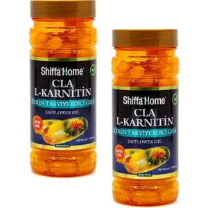 Shiffa Home 2 Adet Shiffa Home Cla(Aspir Yağı)-L-Karnitin 1200 Mg 100 Softgel