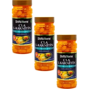 Shiffa Home 3 Adet Shiffa Home Cla(Aspir Yağı)-L-Karnitin 1200 Mg 100 Softgel