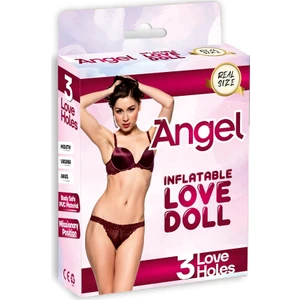 Angel 3 Işlevli Şişme Bebek Kadın Manken + 100 ml Kaydırıcı  Jel