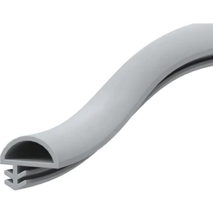 Ahşap Panel Kapı fitili Yandan Tırnaklı 10mm D fitil Beyaz renk 25 metre uzunluk