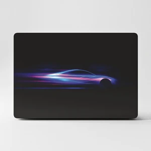 Laptop Sticker Bilgisayar Notebook Kaplama Macbook Araba Siyah -Ls-02
