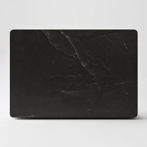 Laptop Sticker Bilgisayar Kaplama Notebook Macbook  Siyah Mermer-Ls-78
