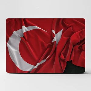 Laptop Sticker Bilgisayar Kaplama Notebook Macbook Türk Bayrağı -LS-208