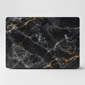 Laptop Sticker Bilgisayar Kaplama Notebook Macbook  Siyah MERMER-LS-218