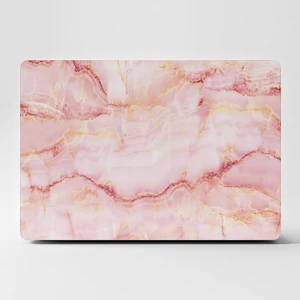 Laptop Sticker Bilgisayar Kaplama Notebook Macbook Pembe Mermer Soft -LS-220