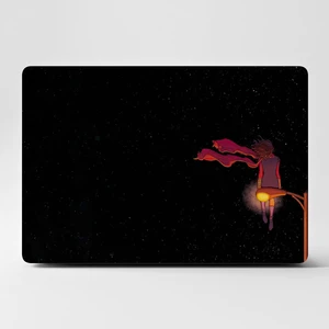 Laptop Sticker Bilgisayar Kaplama Notebook Macbook Bohem SIYAH-LS-173