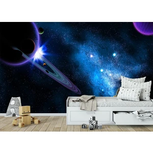 Özel Duvarlar Galaxy Çocuk Odası Duvar Kağıdı