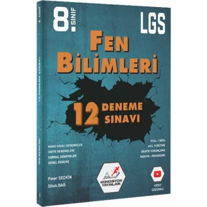 Kondisyon 8. Sınıf LGS Fen Bilimleri 12'li Deneme Sınavı