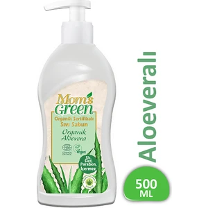 Mom's Green    Sıvı Sabun - Organik Aloeveralı 500 ml Ecocert Cosmos