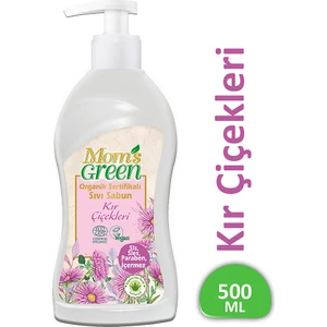Mom's Green   Sıvı Sabun - Kır Çiçekleri 500 ml Ecocert Cosmos