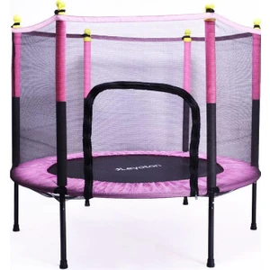 Fileli Büyük Boy Trambolin 140 cm Çap Pembe