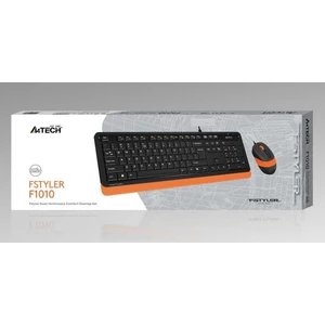 A4 Tech F1010 Turuncu USB Klavye Mouse Set Özellikleri