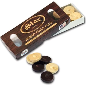 Ahşap Tavla Pulu