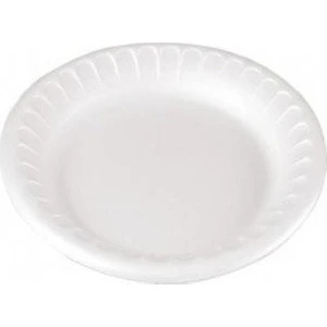 17 cm Küçük Yuvarlak Köpük Tabak (33/a) / 100'lü