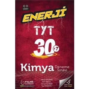 Palme Yayıncılık TYT Kimya Deneme Sınavı 30'lu Enerji