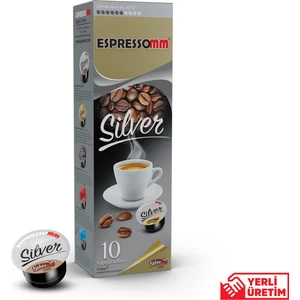 Espressomm® Silver Kapsül Kahve (10 Adet) - Tchıbo Cafissimo® Uyumlu*