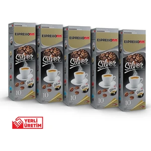 Espressomm® Silver Kapsül Kahve (50 Adet) - Tchıbo Cafissimo® Uyumlu*
