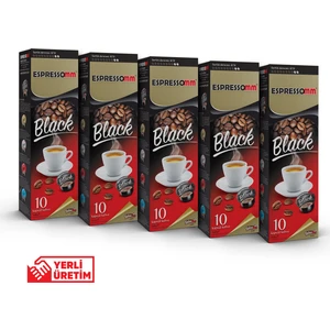 Espressomm® Black Kapsül Kahve (50 Adet) - Tchıbo Cafissimo® Uyumlu*