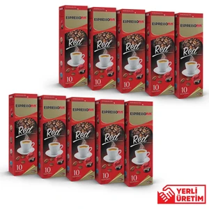 Espressomm® Red Kapsül Kahve (100 Adet) - Tchıbo Cafissimo® Uyumlu*
