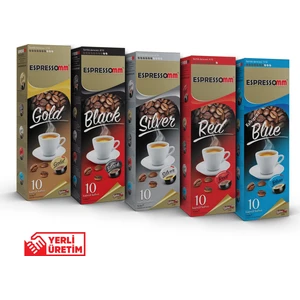 Espressomm® Karışık Kapsül Kahve (50 Adet) - Tchıbo Cafissimo® Uyumlu*