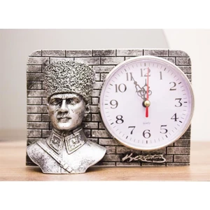 Antioch Artdesign Atatürk Masa Saati Ofis Saati Ev Dekor Hediyelik Eşya