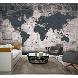 Özel Duvarlar Dünya Haritası Duvar Kağıdı