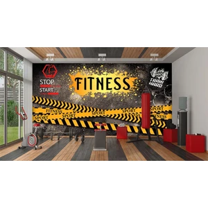 Özel Duvarlar Spor Salonu Fitness Gym Duvar Kağıdı